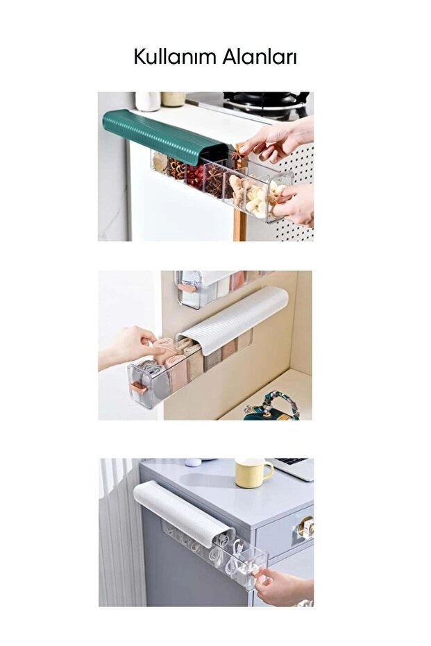 6 Bölmeli Çekmece Organizer | Sürgülü Dolap İçi Düzenleyici