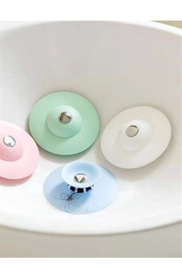 Lavabo ve Küvet Tıkaç Süzgeci | Pratik Esnek Hijyenik Gider Süzgeci