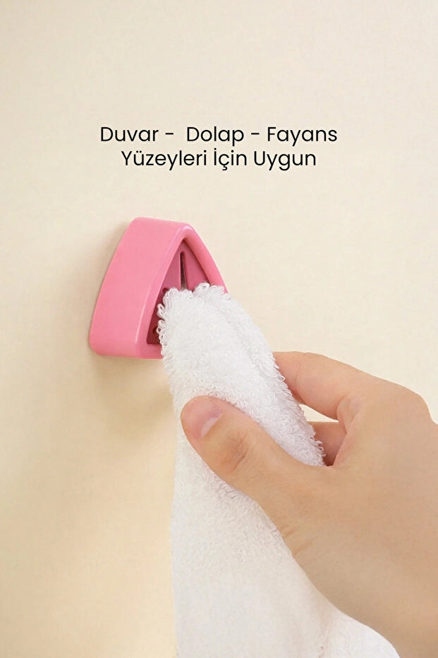 Yapışkanlı Havlu ve Bez Askısı | Mutfak ve Banyo Organizeri
