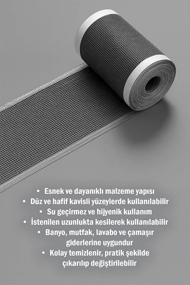 Kendinden Yapışkanlı Gider Filtresi | Banyo ve Mutfak Gider Aksesuarı