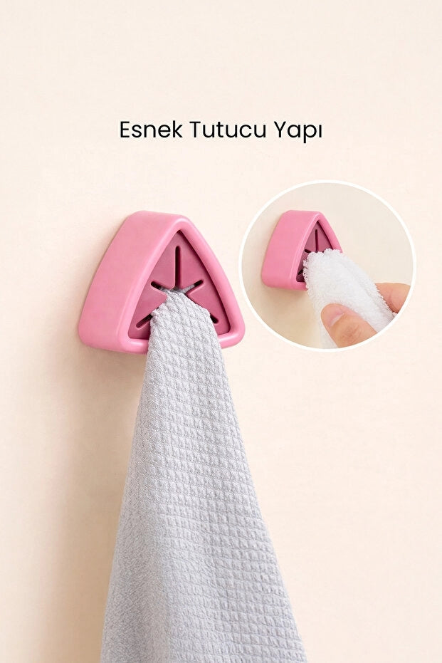Yapışkanlı Havlu ve Bez Askısı | Mutfak ve Banyo Organizeri